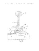 ELASTIC TENSIONING CLAMP AND RAIL FIXATION THEREFORE diagram and image