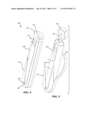 SYSTEMS AND DEVICES FOR REMOTELY OPERATED UNMANNED AERIAL VEHICLE     REPORT-SUPPRESSING LAUNCHER WITH PORTABLE RF TRANSPARENT LAUNCH TUBE diagram and image