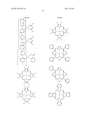 MATERIAL FOR USE IN PHOSPHORESCENT DEVICE AND ORGANIC ELECTROLUMINESCENT     DEVICE USING SAME diagram and image