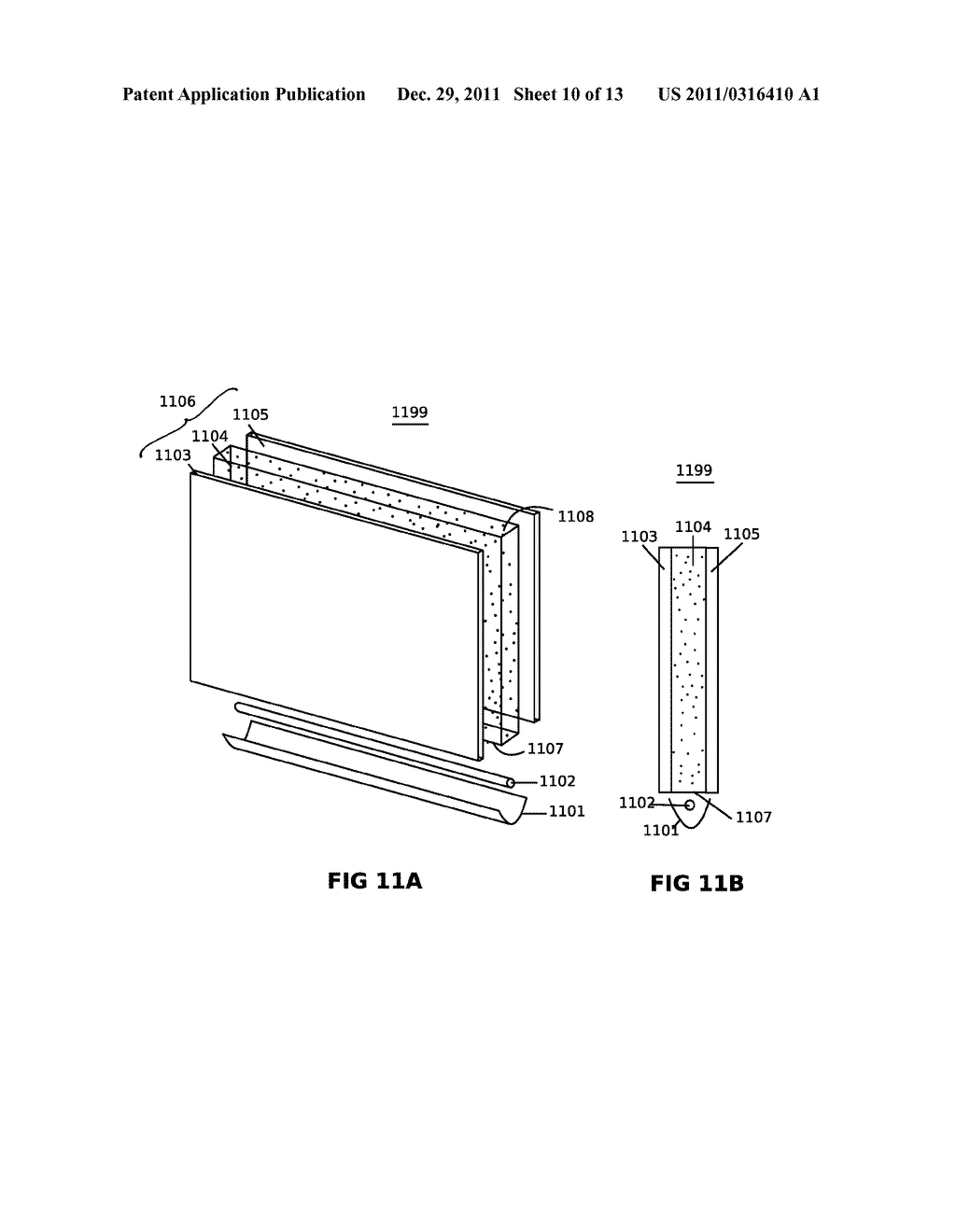 PHOTOLUMINESCENT LIGHT SOURCE WITH LENSES - diagram, schematic, and image 11