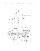 ELECTRIC DEVICE COMPRISING AN ALTERNATING CURRENT ELECTRIC MOTOR AND A     CONTROL INVERTER AND A METHOD FOR MEASURING THE ELECTROMOTIVE FORCE OF     THIS DEVICE diagram and image