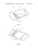 CASE HAVING AN ANTENNA WITH AN ACTIVE MODULE AND AN ELECTRONIC DEVICE     HAVING THE SAME diagram and image