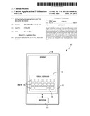 ELECTRONIC DEVICE HAVING VIRTUAL KEYBOARD WITH PREDICTIVE KEY AND RELATED     METHODS diagram and image