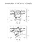 METHOD OF REVEALING HIDDEN CONTENT VIA HANDHELD DISPLAY DEVICE diagram and image