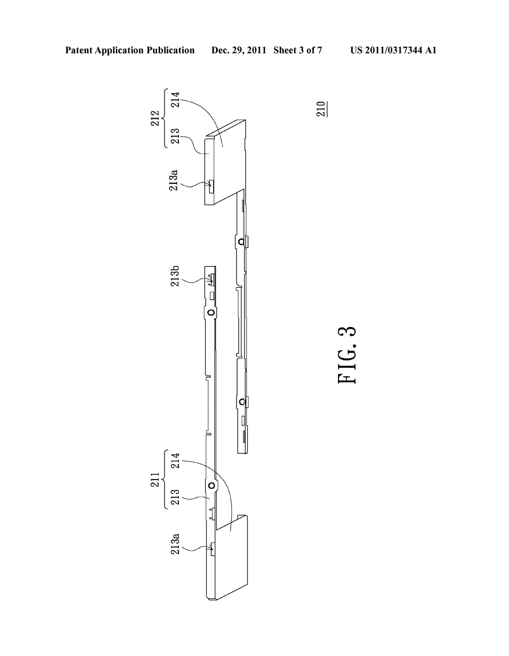 DISPLAY DEVICE, ASSEMBLY METHOD FOR THE DISPLAY DEVICE, ASSEMBLY STRUCTURE     OF TWO FRAMES AND ASSEMBLY METHOD FOR THE ASSEMBLY STRUCTURE OF TWO     FRAMES - diagram, schematic, and image 04