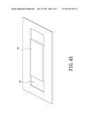 DISPLAY DEVICE, ASSEMBLY METHOD FOR THE DISPLAY DEVICE, ASSEMBLY STRUCTURE     OF TWO FRAMES AND ASSEMBLY METHOD FOR THE ASSEMBLY STRUCTURE OF TWO     FRAMES diagram and image