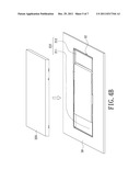 DISPLAY DEVICE, ASSEMBLY METHOD FOR THE DISPLAY DEVICE, ASSEMBLY STRUCTURE     OF TWO FRAMES AND ASSEMBLY METHOD FOR THE ASSEMBLY STRUCTURE OF TWO     FRAMES diagram and image