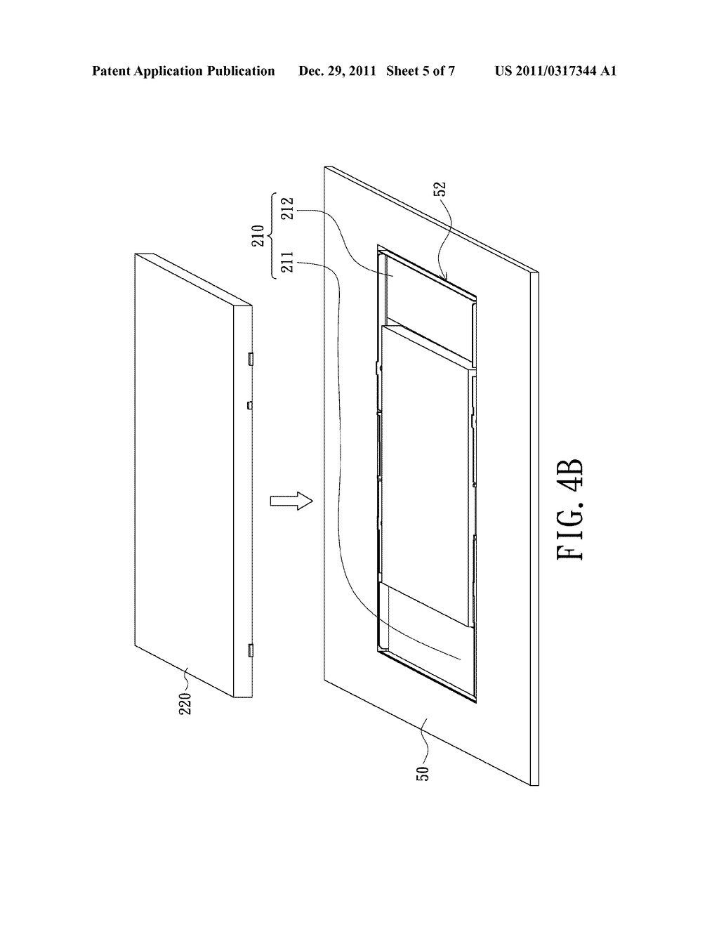 DISPLAY DEVICE, ASSEMBLY METHOD FOR THE DISPLAY DEVICE, ASSEMBLY STRUCTURE     OF TWO FRAMES AND ASSEMBLY METHOD FOR THE ASSEMBLY STRUCTURE OF TWO     FRAMES - diagram, schematic, and image 06