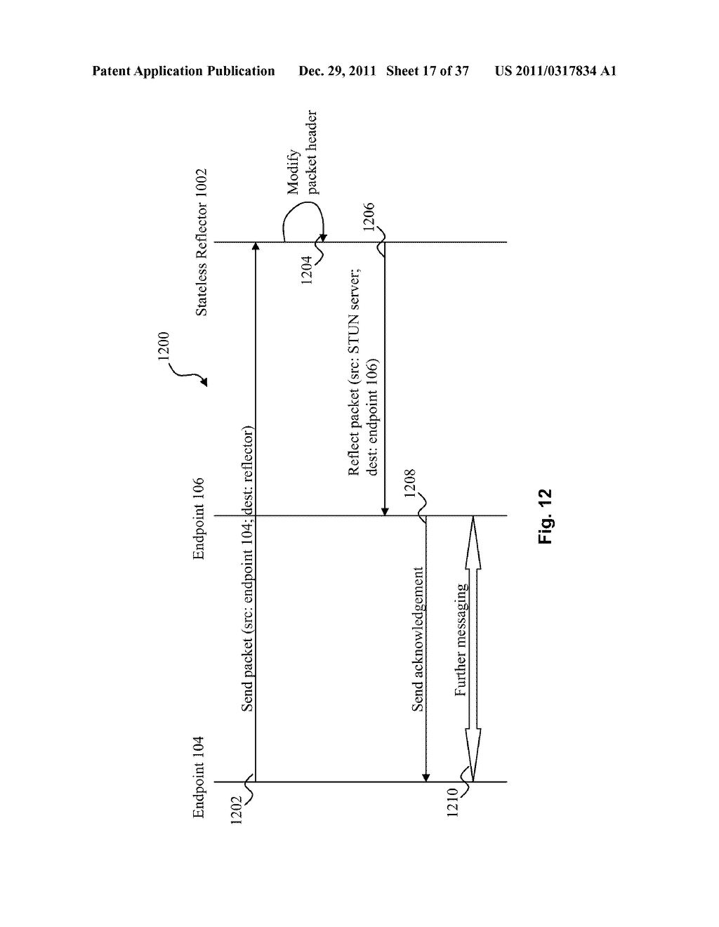 SYSTEM AND METHOD FOR SECURE MESSAGING IN A HYBRID PEER-TO-PEER NETWORK - diagram, schematic, and image 18