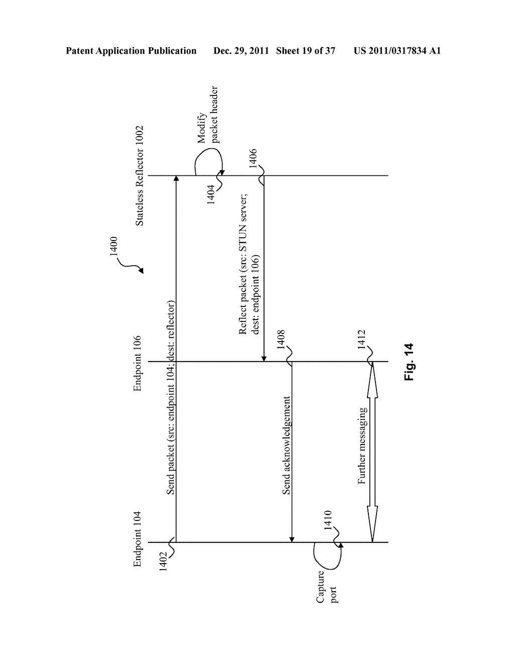 SYSTEM AND METHOD FOR SECURE MESSAGING IN A HYBRID PEER-TO-PEER NETWORK - diagram, schematic, and image 20