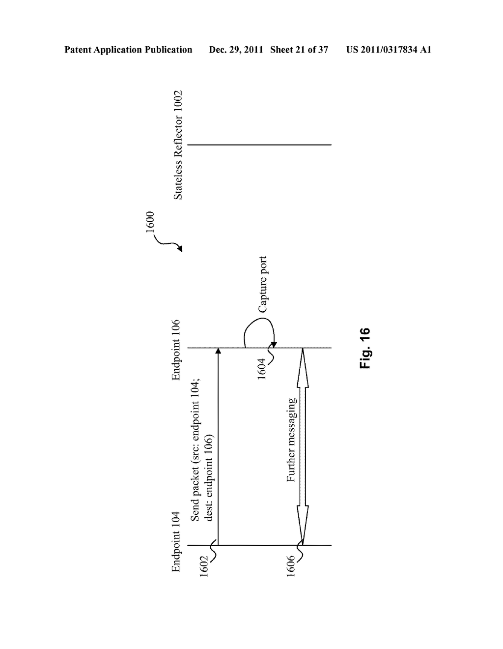 SYSTEM AND METHOD FOR SECURE MESSAGING IN A HYBRID PEER-TO-PEER NETWORK - diagram, schematic, and image 22