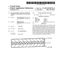 SOLAR CONTROL LAMINATE AND SOLAR CONTROL LAMINATED GLASS USING THE SAME diagram and image