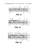 PLANAR CAVITY MEMS AND RELATED STRUCTURES, METHODS OF MANUFACTURE AND     DESIGN STRUCTURES diagram and image