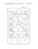 Mobile Device Interface for Online Games diagram and image