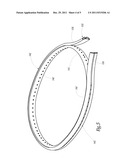 TENNIS RACKET INCLUDING SHOCK-ABSORBER MEANS diagram and image