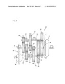 CONTINUOUSLY VARIABLE TRANSMISSION MECHANISM AND TRANSMISSION USING THE     SAME diagram and image