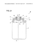 CENTRIFUGE SAMPLE CONTAINER AND CENTRIFUGE diagram and image