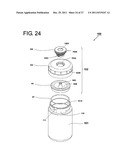 CENTRIFUGE SAMPLE CONTAINER AND CENTRIFUGE diagram and image