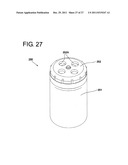 CENTRIFUGE SAMPLE CONTAINER AND CENTRIFUGE diagram and image