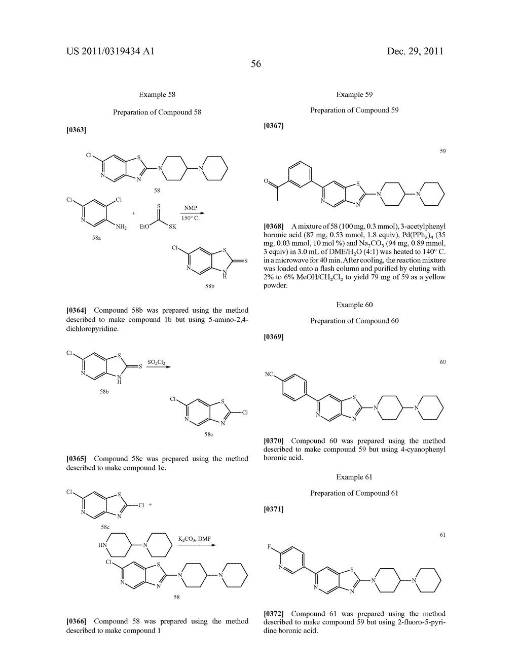 Bicyclic Heterocyclic Derivatives and Methods of Use Thereof - diagram, schematic, and image 57