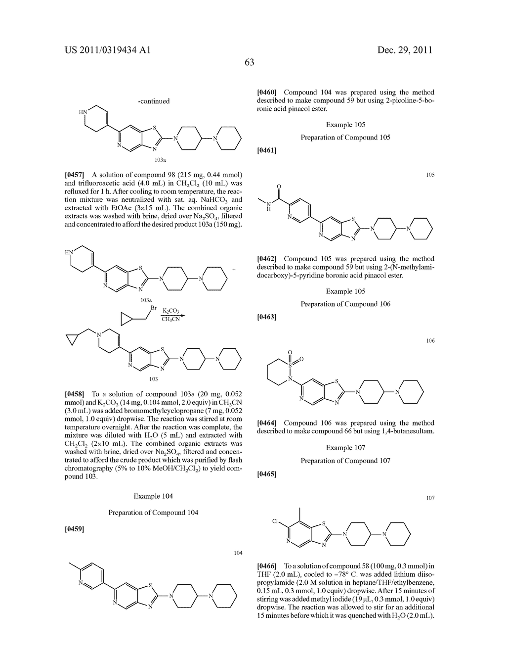 Bicyclic Heterocyclic Derivatives and Methods of Use Thereof - diagram, schematic, and image 64