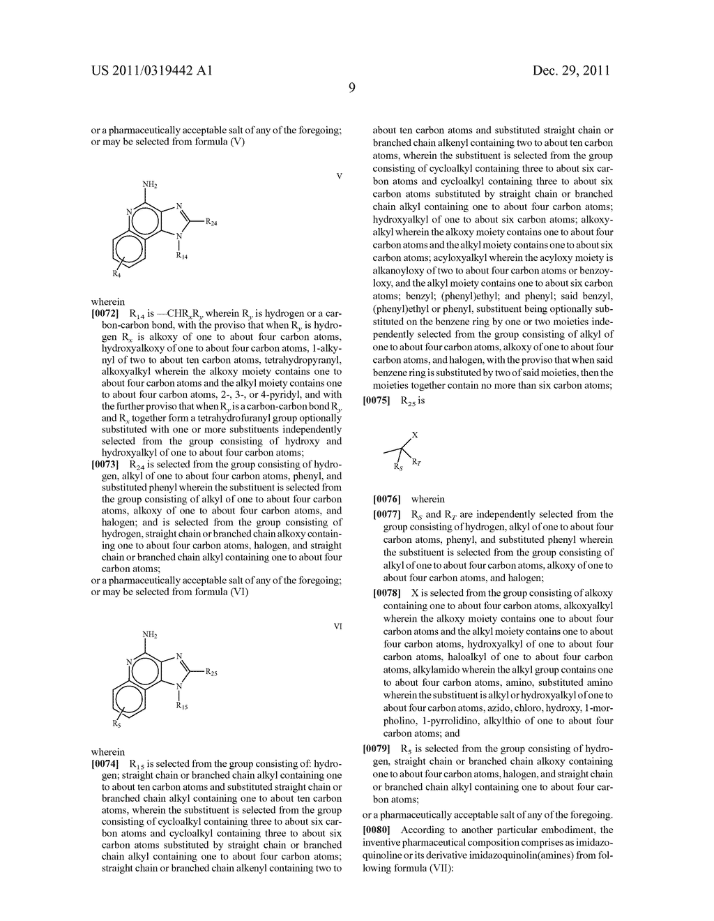 PHARMACEUTICAL COMPOSITIONS COMPRISING IMIDAZOQUINOLIN(AMINES) AND     DERIVATIVES THEREOF SUITABLE FOR LOCAL ADMINISTRATION - diagram, schematic, and image 36