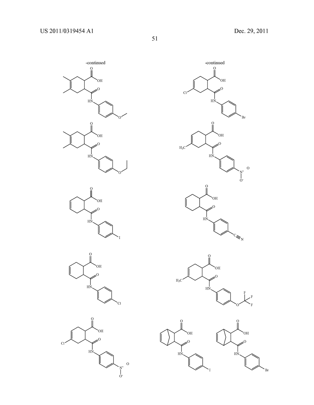 DERIVATIVES OF CYCLOALKYL- AND CYCLOALKENYL-1,2-DICARBOXYLIC ACID     COMPOUNDS HAVING FORMYL PEPTIDE RECEPTOR LIKE-1 (FPRL-1) AGONIST OR     ANTAGONIST ACTIVITY - diagram, schematic, and image 52