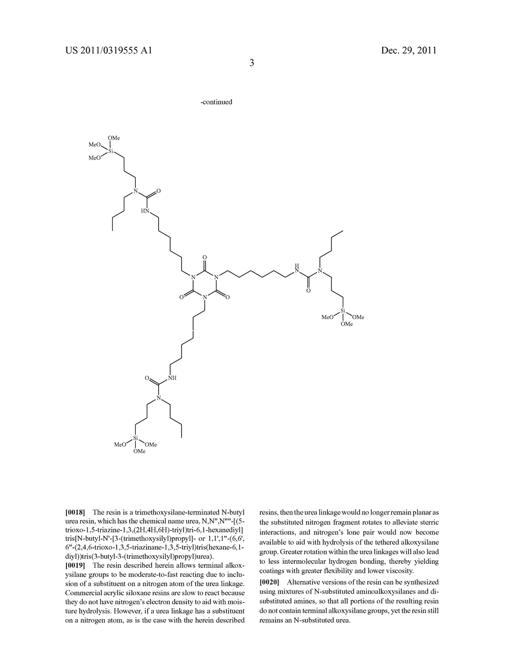 SINGLE-COMPONENT COATING HAVING ALKOXYSILANE-TERMINATED N-SUBSTITTUED UREA     RESINS - diagram, schematic, and image 04