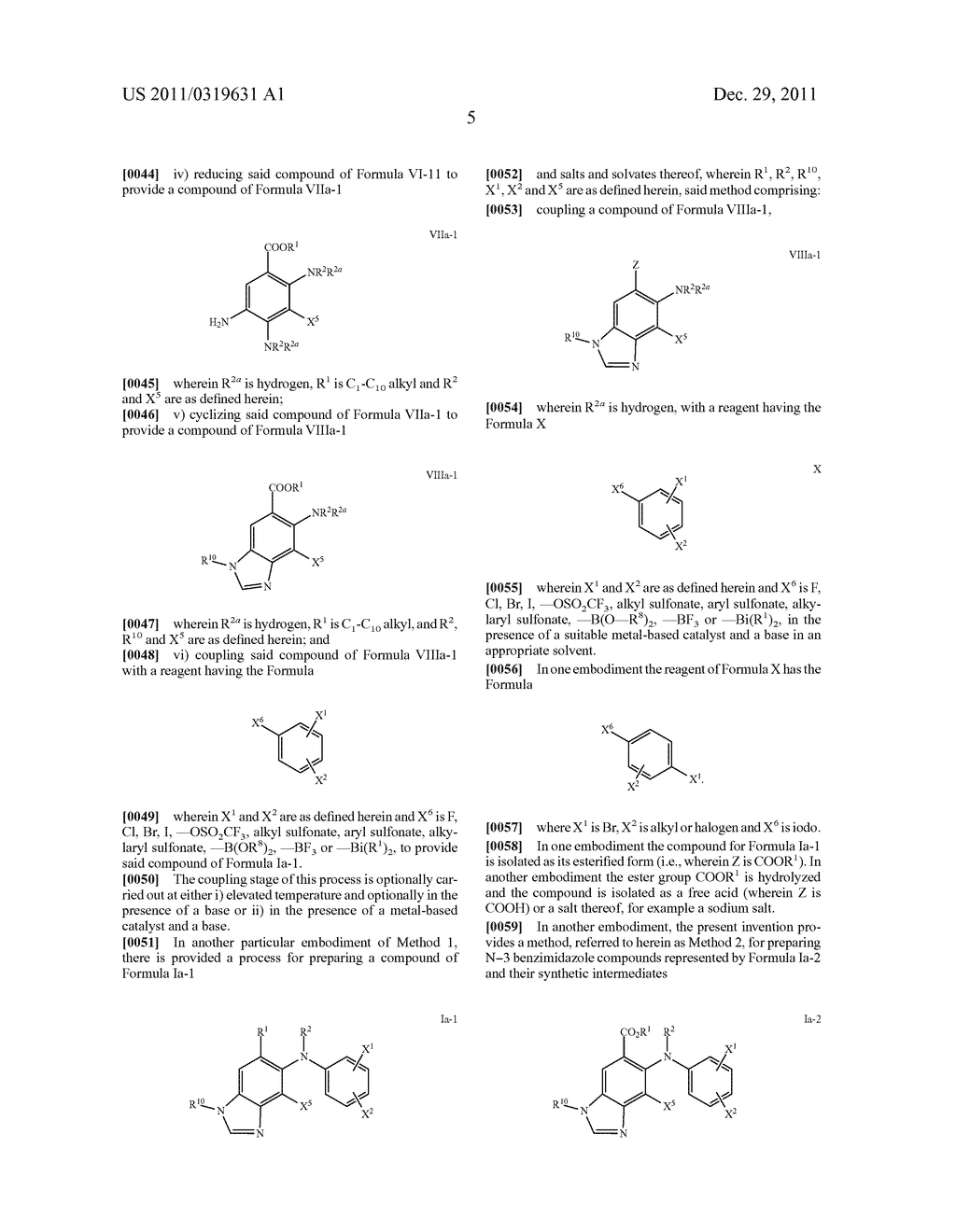 PROCESS FOR PREPARING BENZIMIDAZOLE COMPOUNDS - diagram, schematic, and image 16