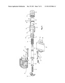 INJECTOR FOR AUTO-INJECTION OF MEDICATION AND ASSOCIATED METHOD OF USE diagram and image