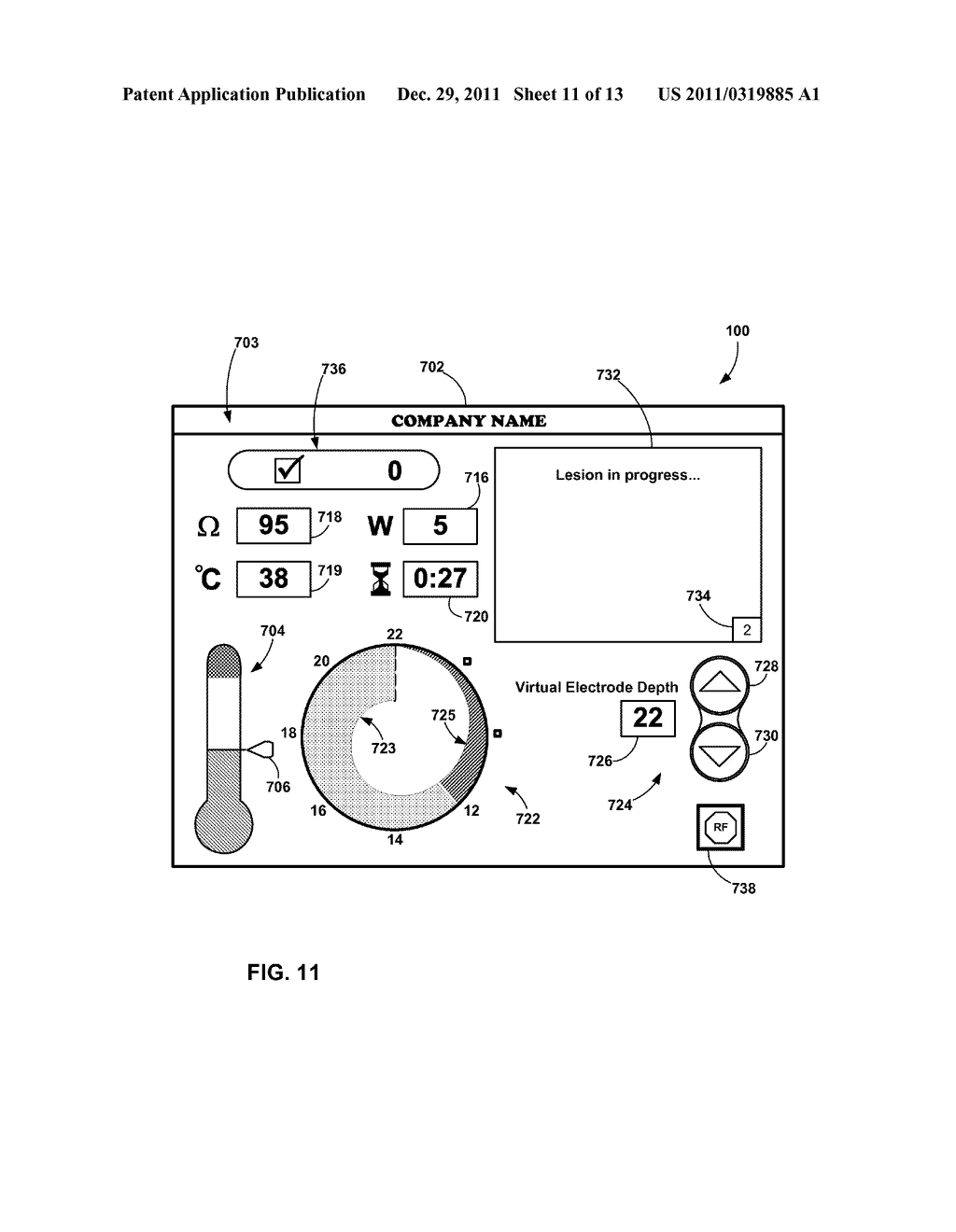 USER INTERFACE FOR ABLATION THERAPY - diagram, schematic, and image 12