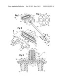 DEVICE FOR MIXING AND DISPENSING OF TWO-COMPONENT REACTIVE SURGICAL     SEALANT diagram and image