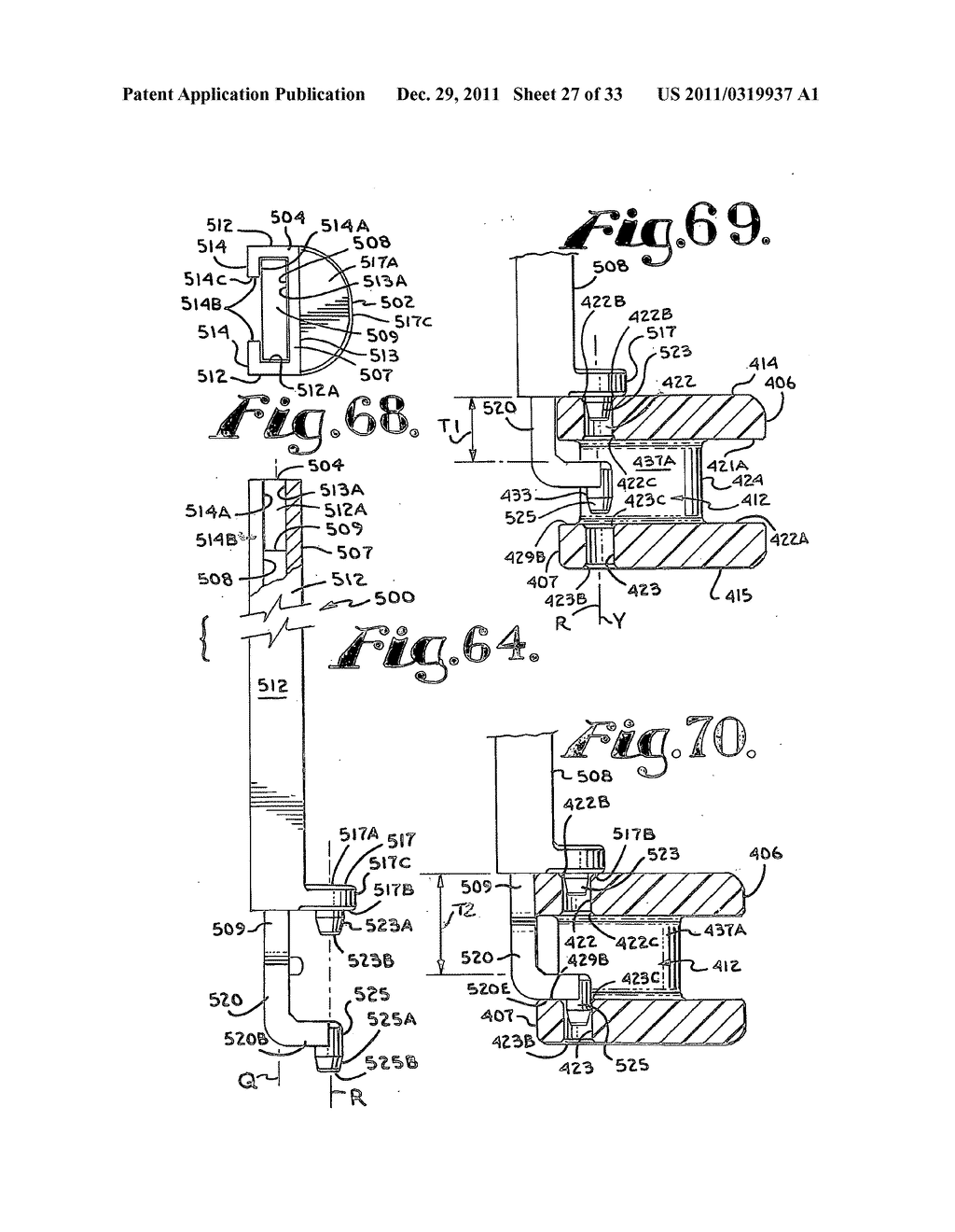 Side-loading interspinous process spacer an installation tool - diagram, schematic, and image 28