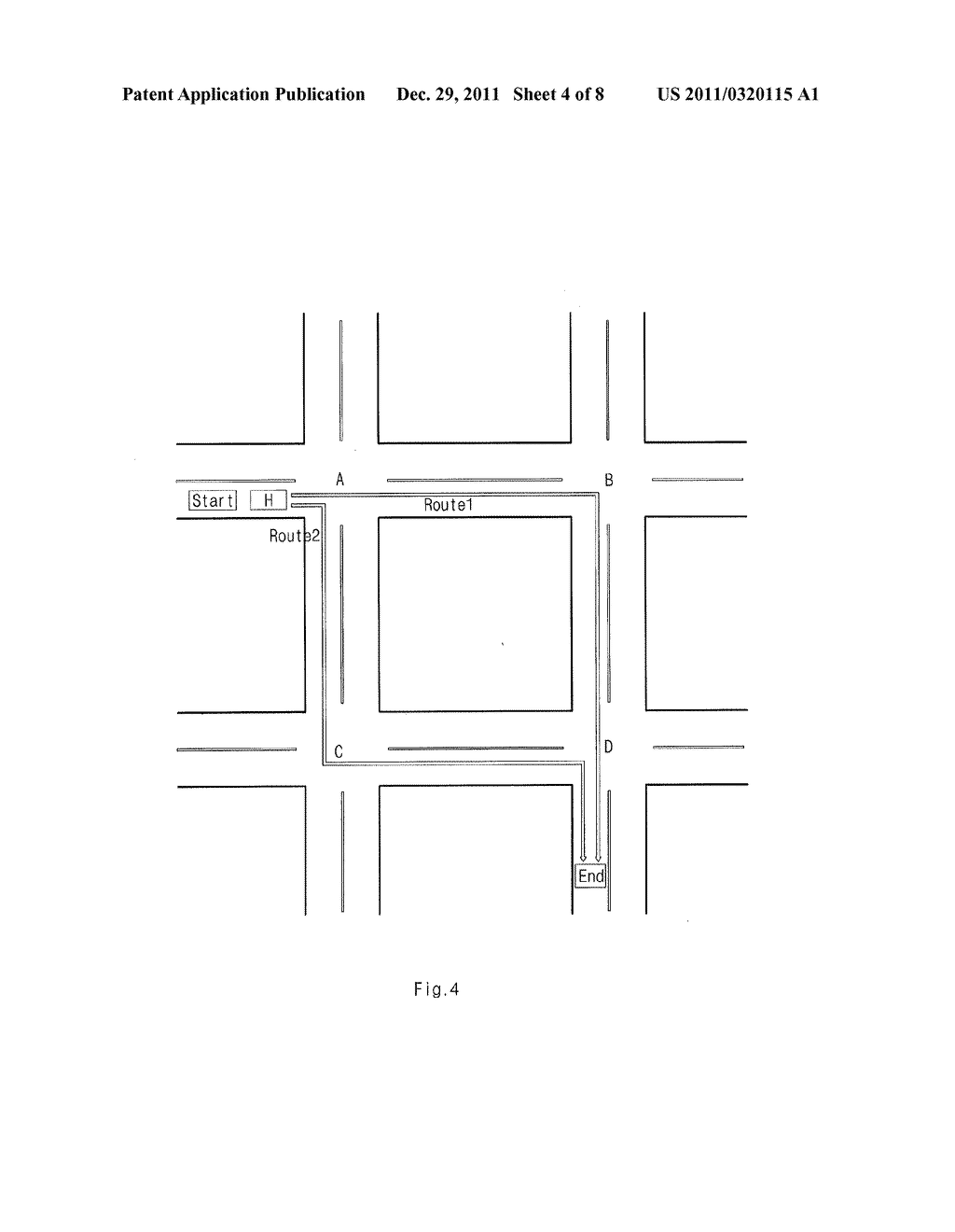 NAVIGATION SYSTEM FOR VEHICLE AND NAVIGATION SERVICE METHOD FOR THE SAME - diagram, schematic, and image 05