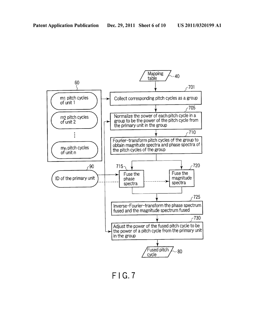 METHOD AND APPARATUS FOR FUSING VOICED PHONEME UNITS IN TEXT-TO-SPEECH - diagram, schematic, and image 07