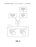 Management of temporal data by means of a canonical schema diagram and image