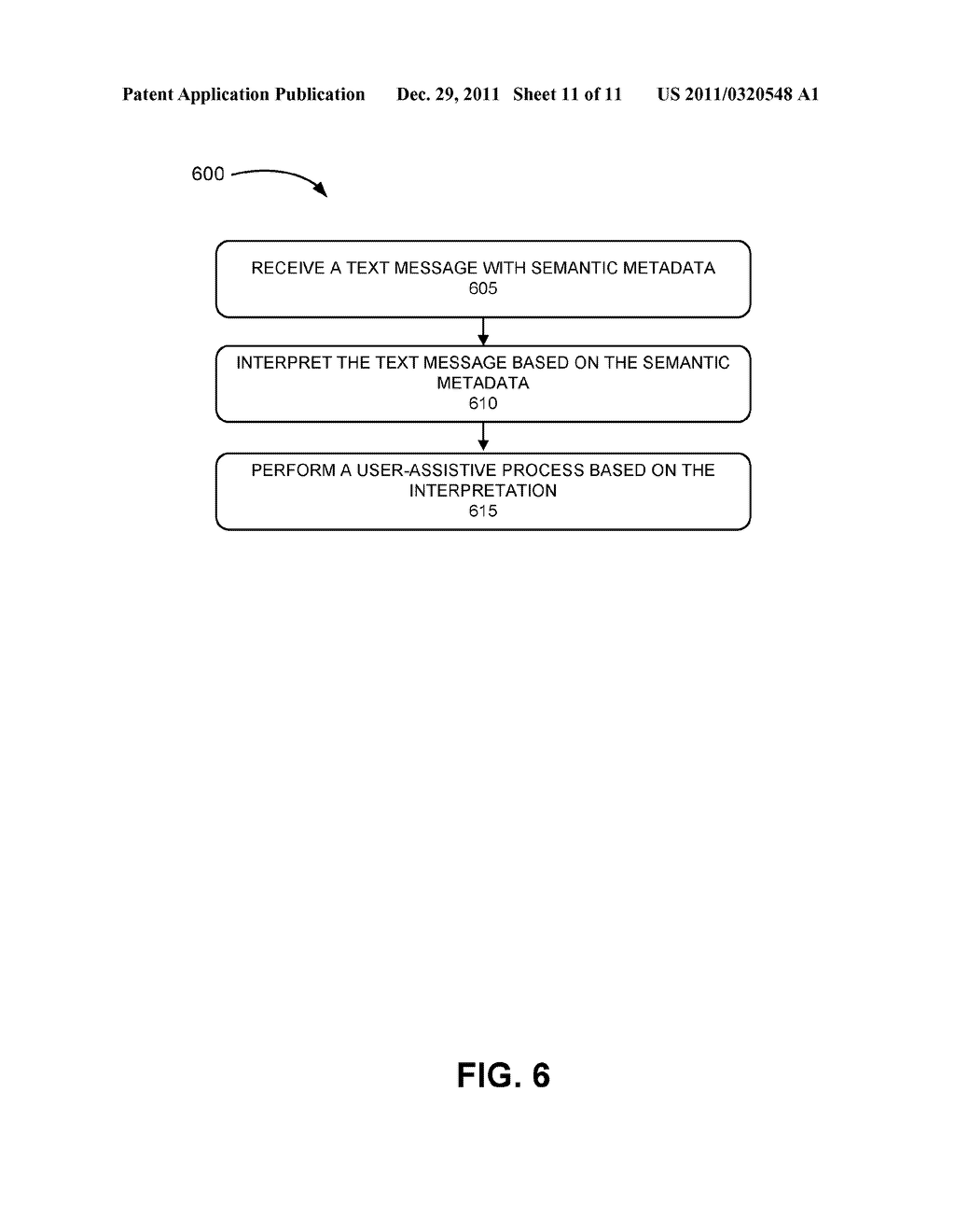 USER-BASED SEMANTIC METADATA FOR TEXT MESSAGES - diagram, schematic, and image 12