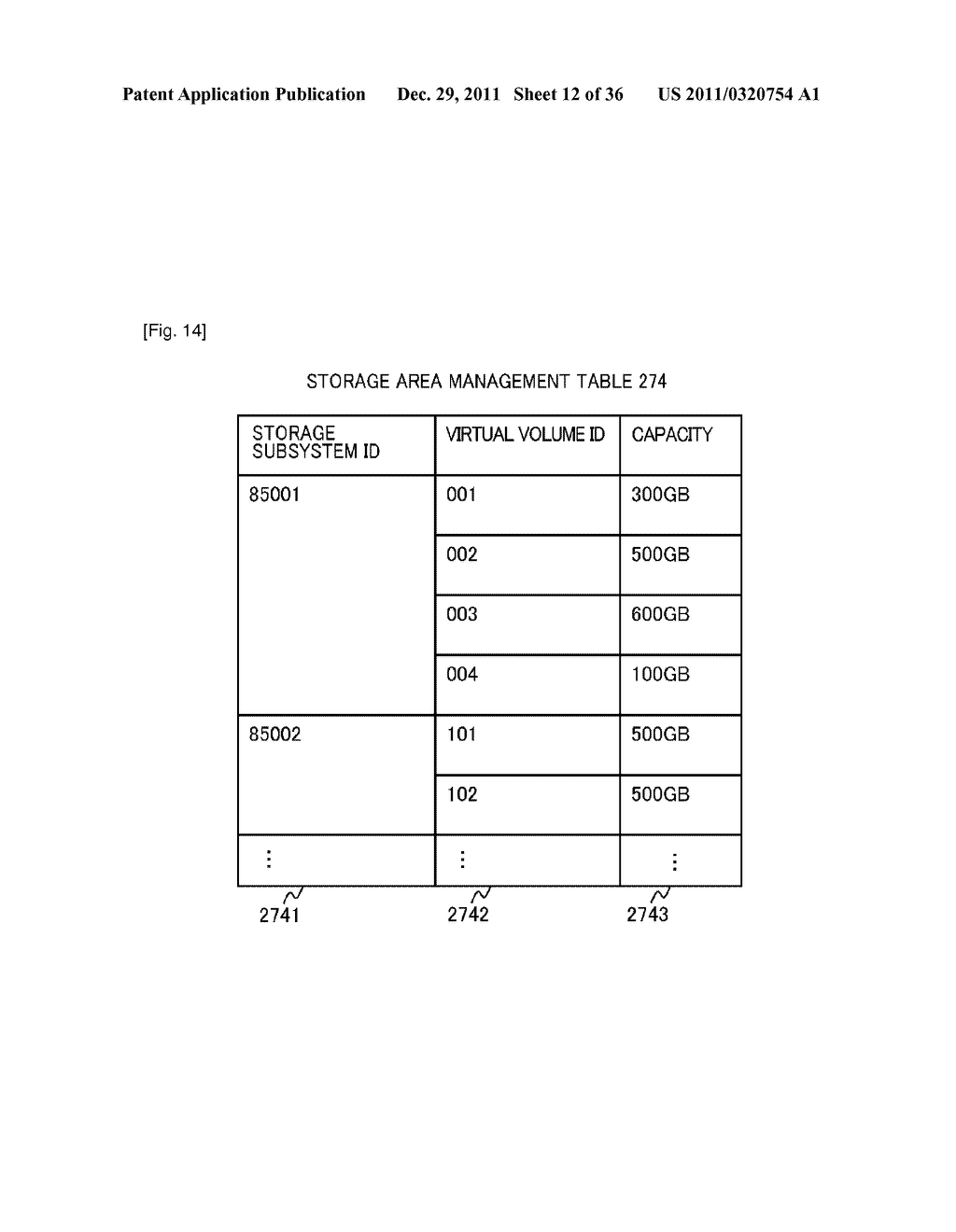 MANAGEMENT SYSTEM FOR STORAGE SYSTEM AND METHOD FOR MANAGING STORAGE     SYSTEM - diagram, schematic, and image 13