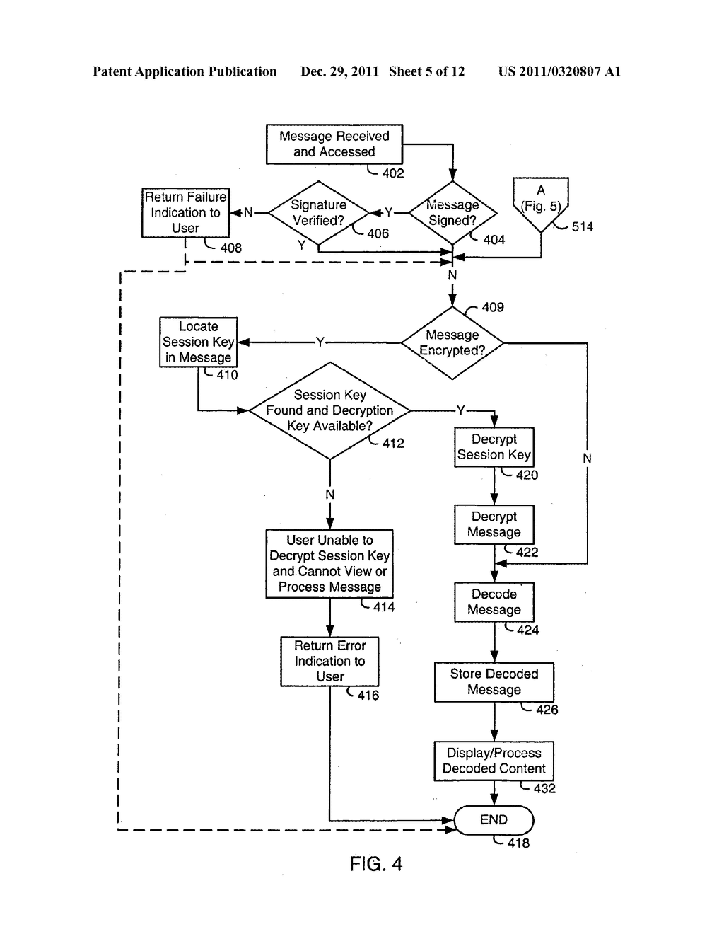 SYSTEM AND METHOD FOR PROCESSING ENCODED MESSAGES - diagram, schematic, and image 06