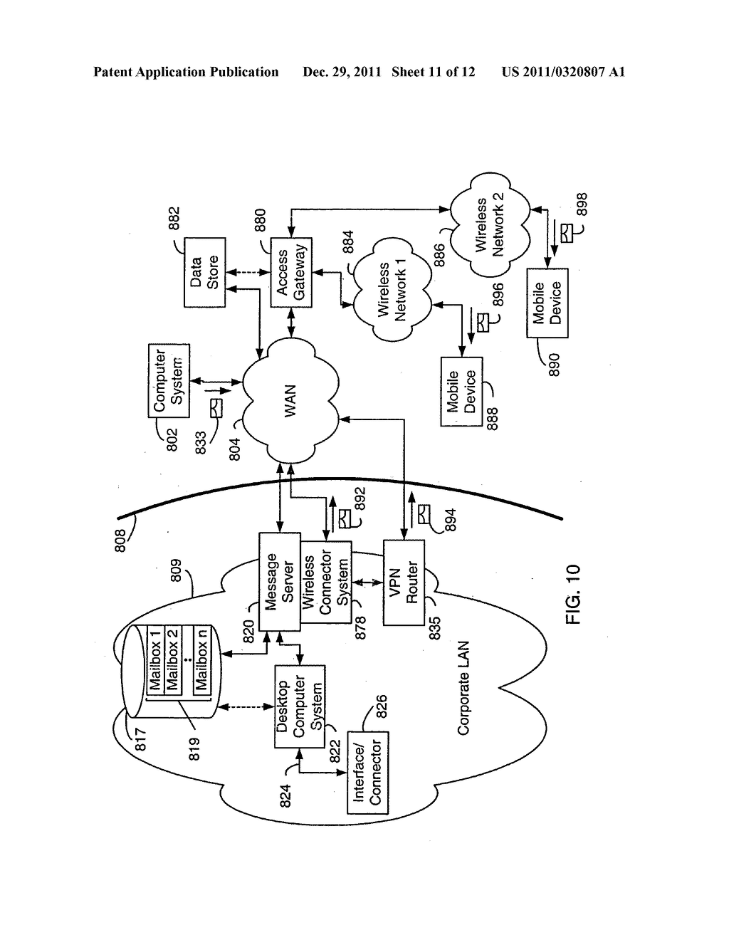 SYSTEM AND METHOD FOR PROCESSING ENCODED MESSAGES - diagram, schematic, and image 12