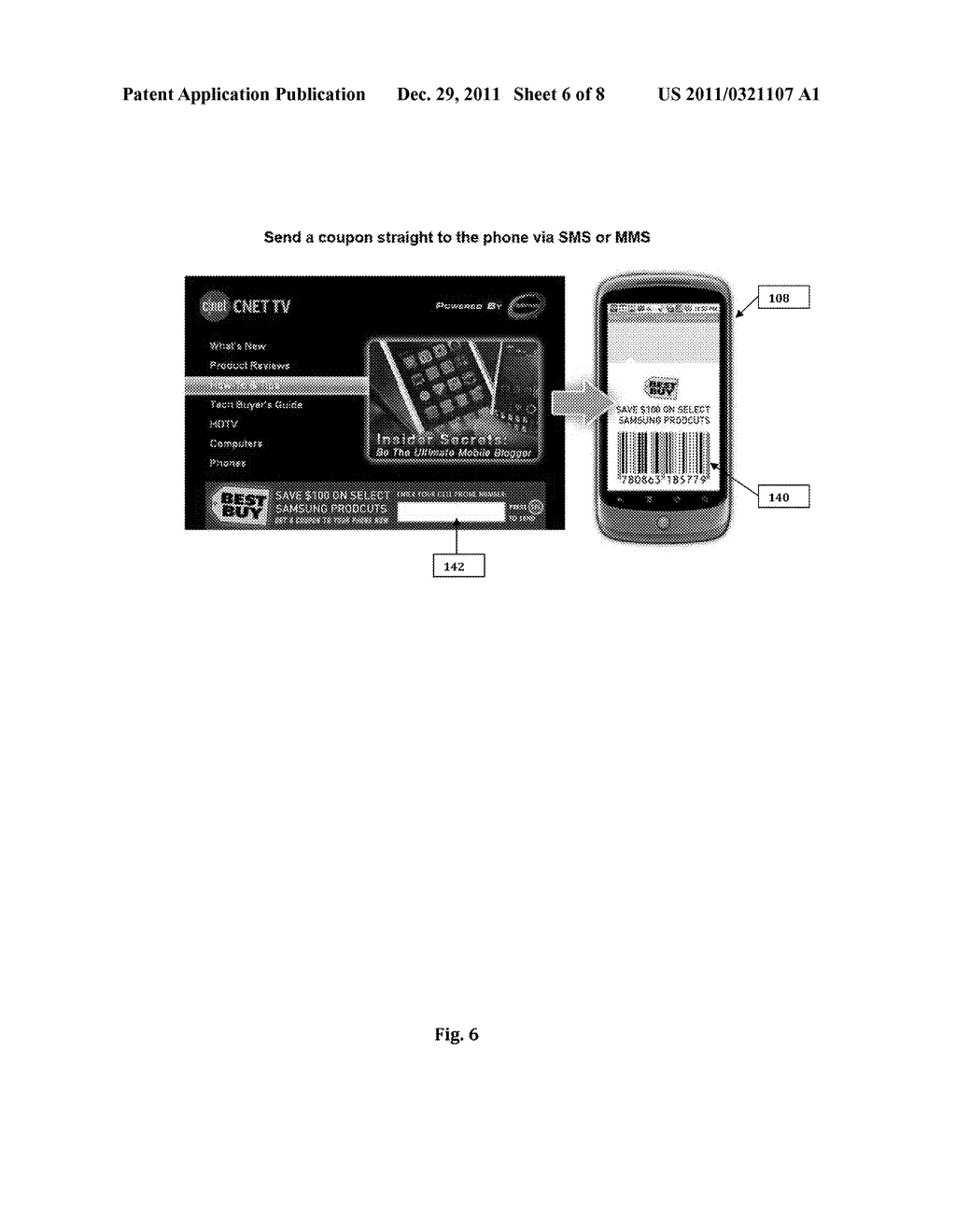 System and Method for Interactive Use of Cable Television Devices and     Other Devices - diagram, schematic, and image 07