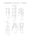 VERSATILE, MODULAR PLANT SUPPORT SYSTEM, KIT AND METHOD diagram and image