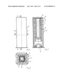 TEMPERATURE CALIBRATION DEVICE, A CALIBRATOR BLOCK, AND A METHOD FOR     CALIBRATING A TEMPERATURE PROBE diagram and image