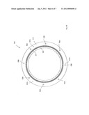 C-SHAPED CONFINEMENT RING FOR A PLASMA PROCESSING CHAMBER diagram and image