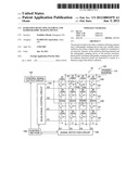 Radiation detecting element and radiographic imaging device diagram and image