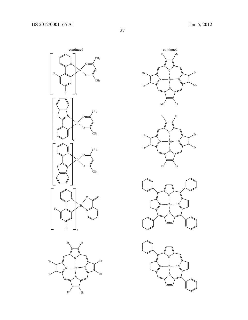 MATERIAL FOR PHOSPHORESCENT LIGHT-EMITTING ELEMENT AND ORGANIC     ELECTROLUMINESCENT ELEMENT USING SAME - diagram, schematic, and image 30