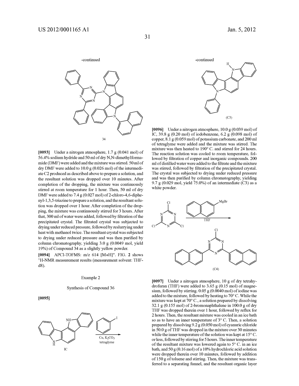 MATERIAL FOR PHOSPHORESCENT LIGHT-EMITTING ELEMENT AND ORGANIC     ELECTROLUMINESCENT ELEMENT USING SAME - diagram, schematic, and image 34