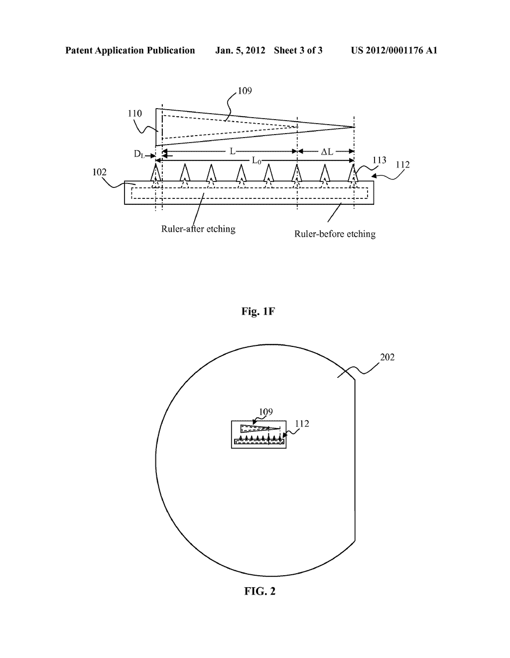ETCH DEPTH DETERMINATION STRUCTURE - diagram, schematic, and image 04