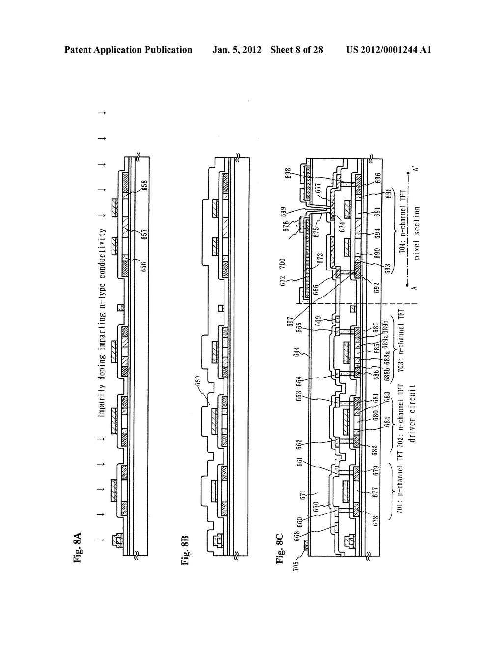 SEMICONDUCTOR DEVICE AND METHOD OF MANUFACTURING THEREFOR - diagram, schematic, and image 09
