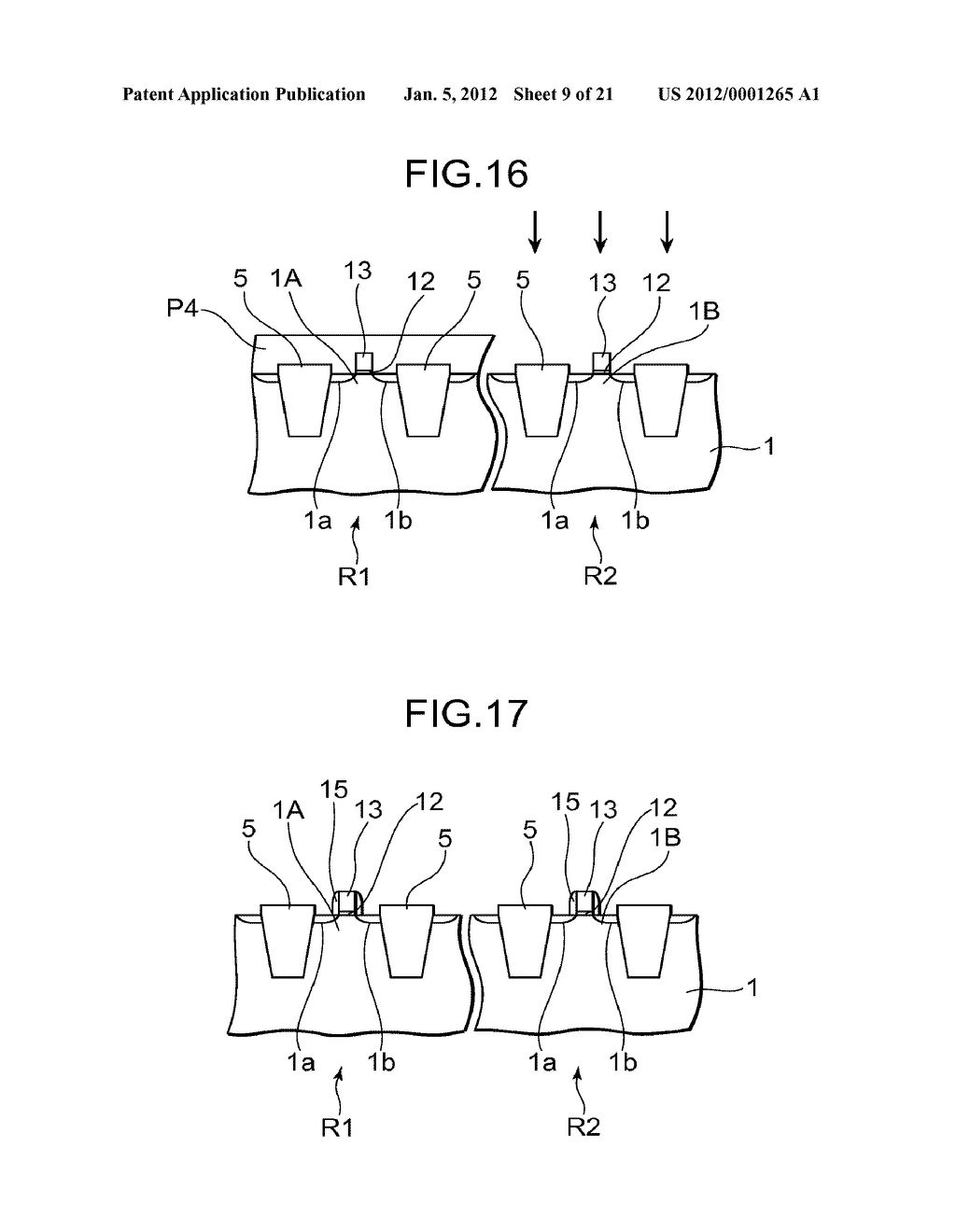 METHOD OF MANUFACTURING SEMICONDUCTOR DEVICE WHICH A PLURALITY OF TYPES OF     TRANSISTORS ARE MOUNTED - diagram, schematic, and image 10